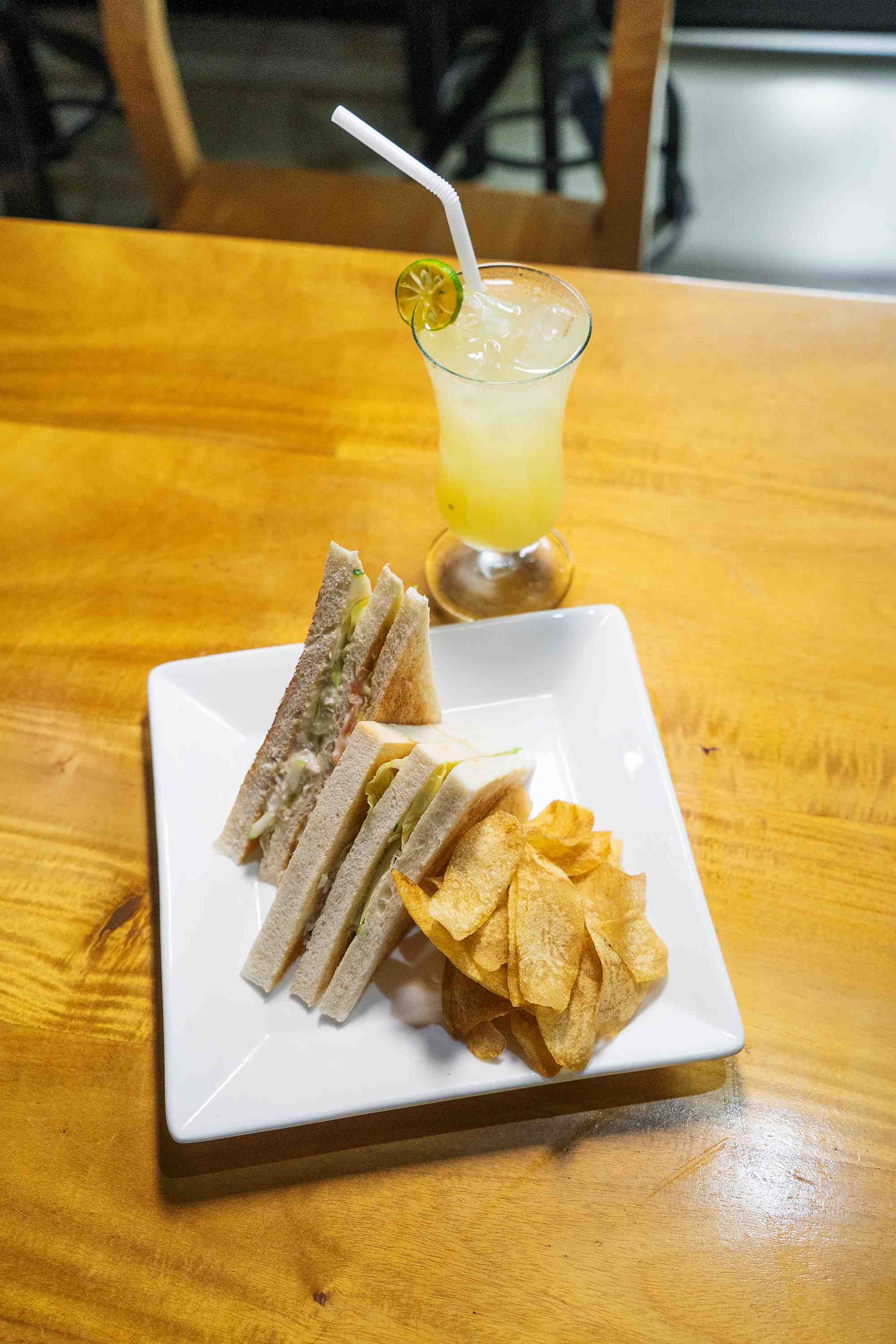 QCafe Club Sandwich